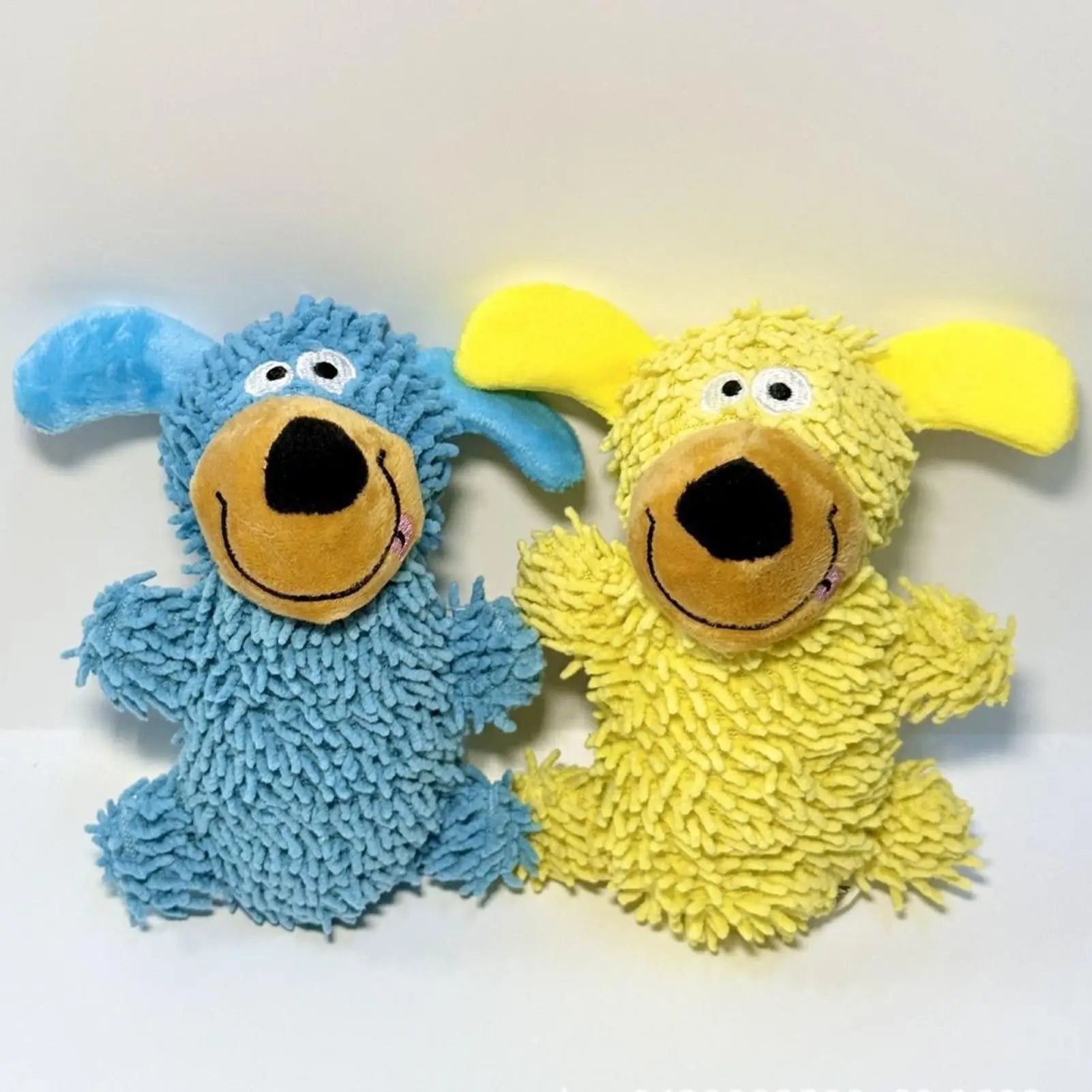 Laughing Dog Dental Cleaning Toy in Bright Colors 4