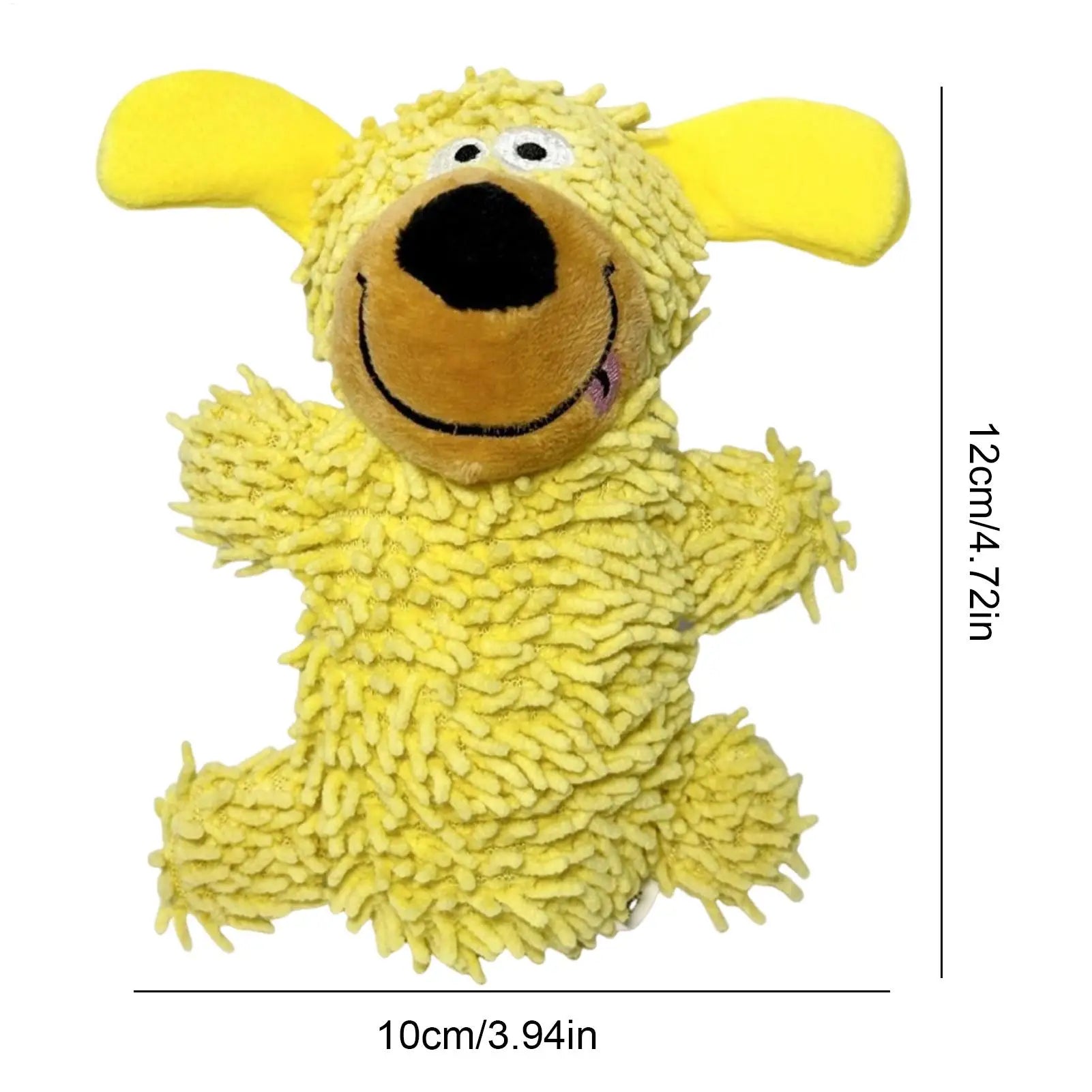 Laughing Dog Dental Cleaning Toy in Bright Colors 6