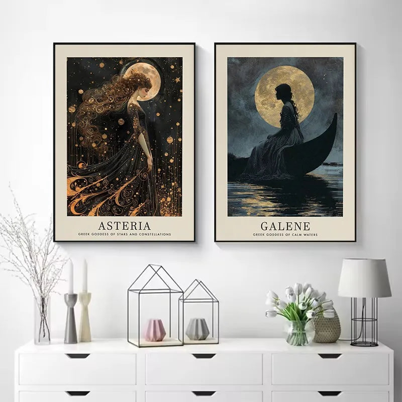 Leinwandbild Griechische Göttinnen – Odyssee-Poster fürs Wohnzimmer 2