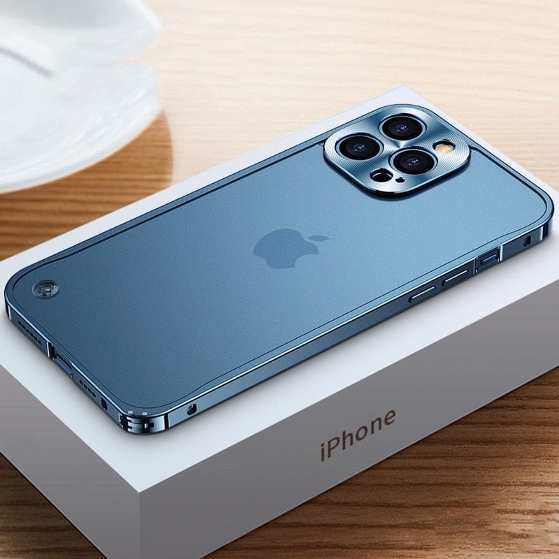 Lightweight Aluminum iPhone Case with Camera Protection for iPhone 11, 13, 14 Pro 0