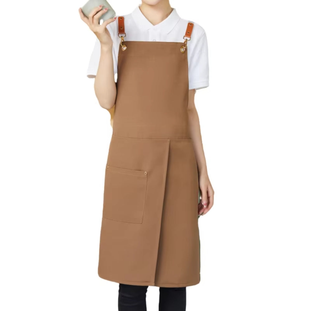 Luvra - Stijlvolle rokschort met zakken en verstelbare bandjes 9