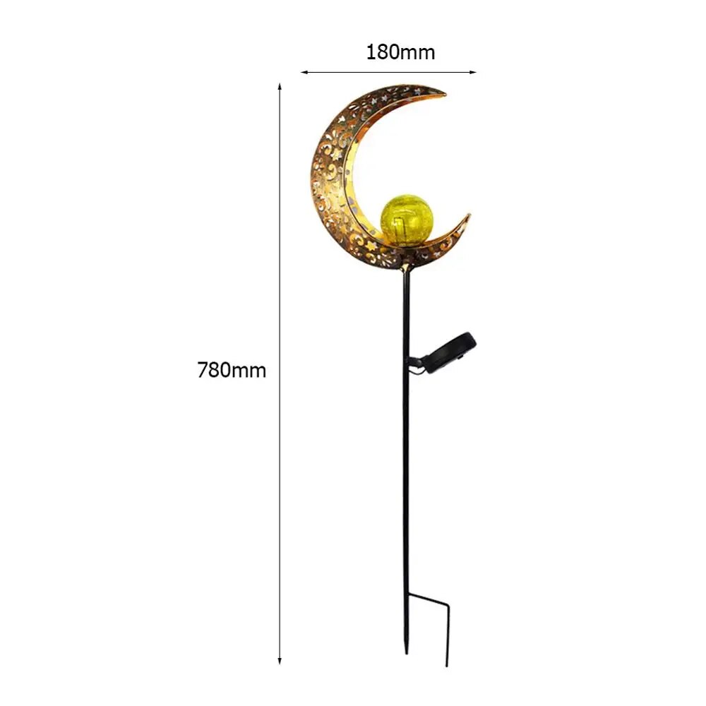 LunaGlow - Solcelle Have Lys Vandtæt Energieffektiv Udendørs Sti Lampe