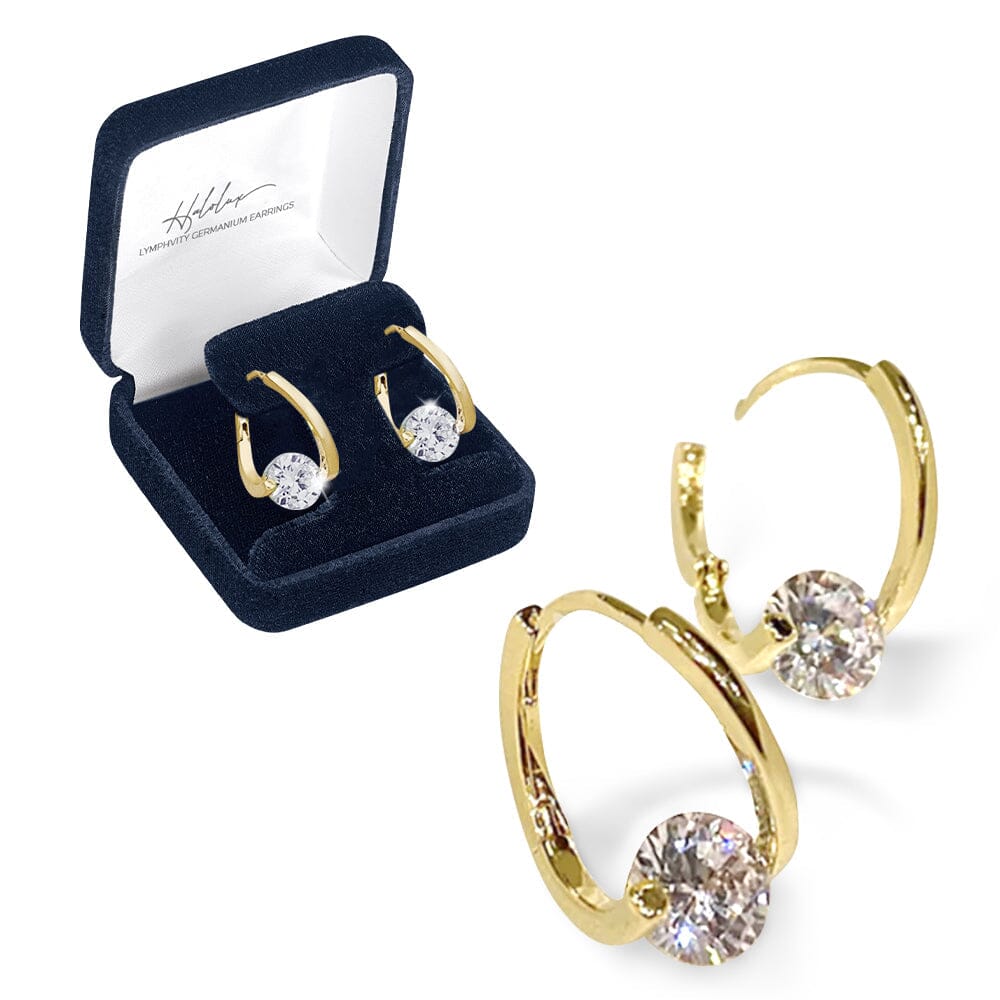Lymphvity Germanium Earrings for Lymphatic Support, Slimming, and Circulation 1
