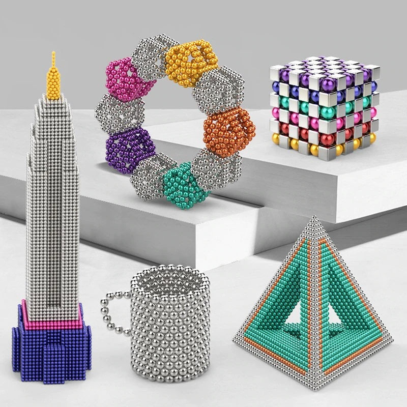 Magnetic Ball Construction Set - MagnaBalls Creation Set 0