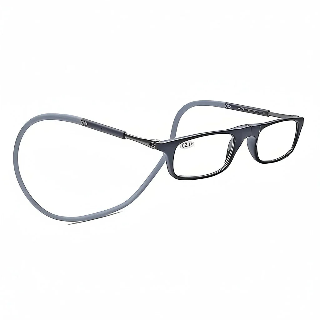Magnetic reading glasses