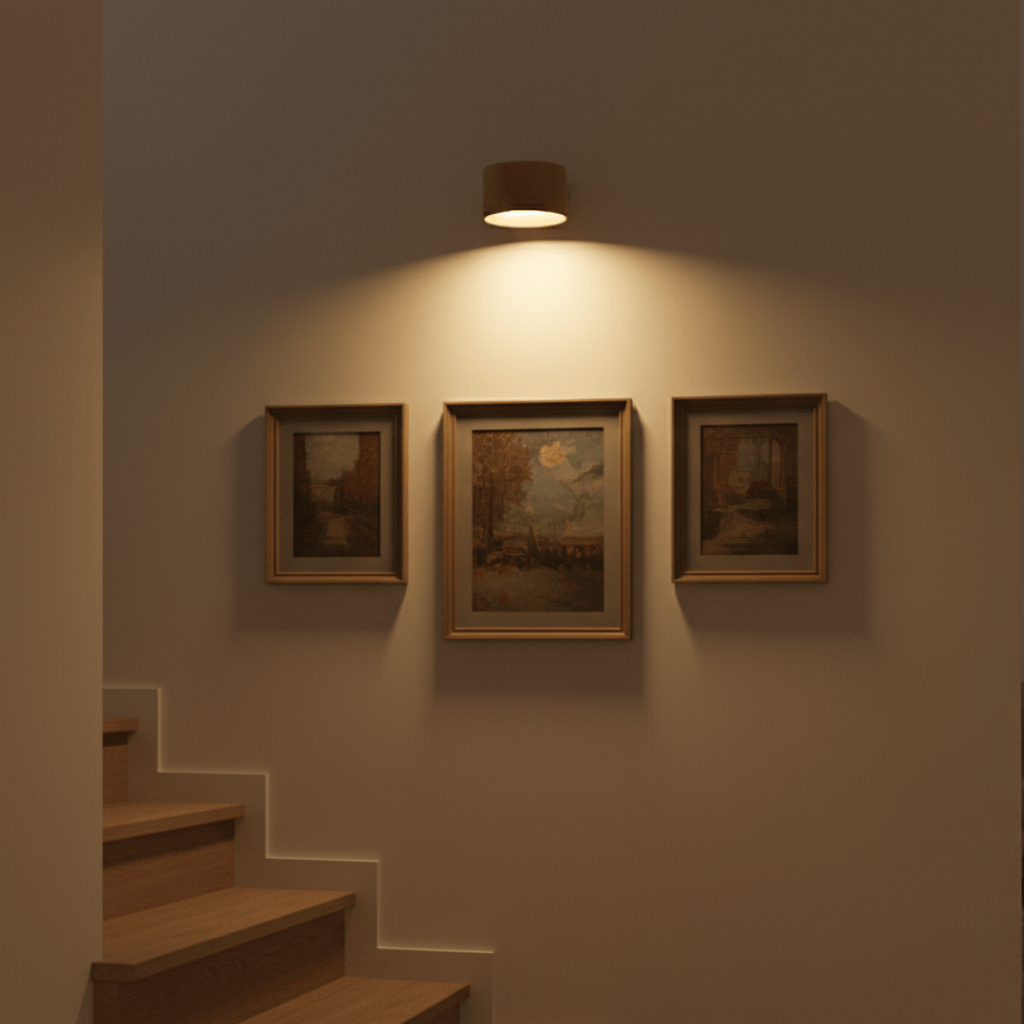 Applique murale sans fil – LED rechargeable, télécommande et couleur de lumière réglable