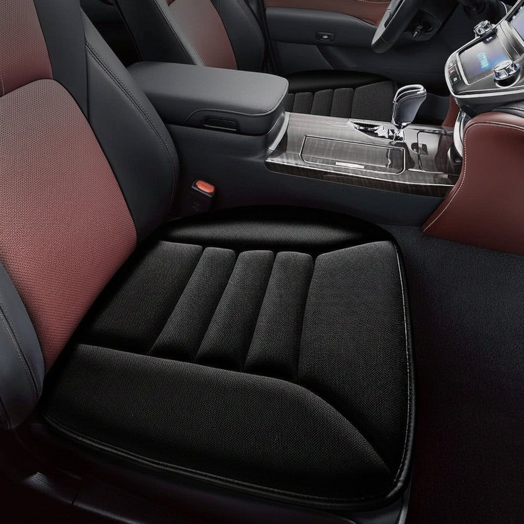 Memory Foam Car Seat Cushion with Ergonomic Support and Breathable Fabric 0