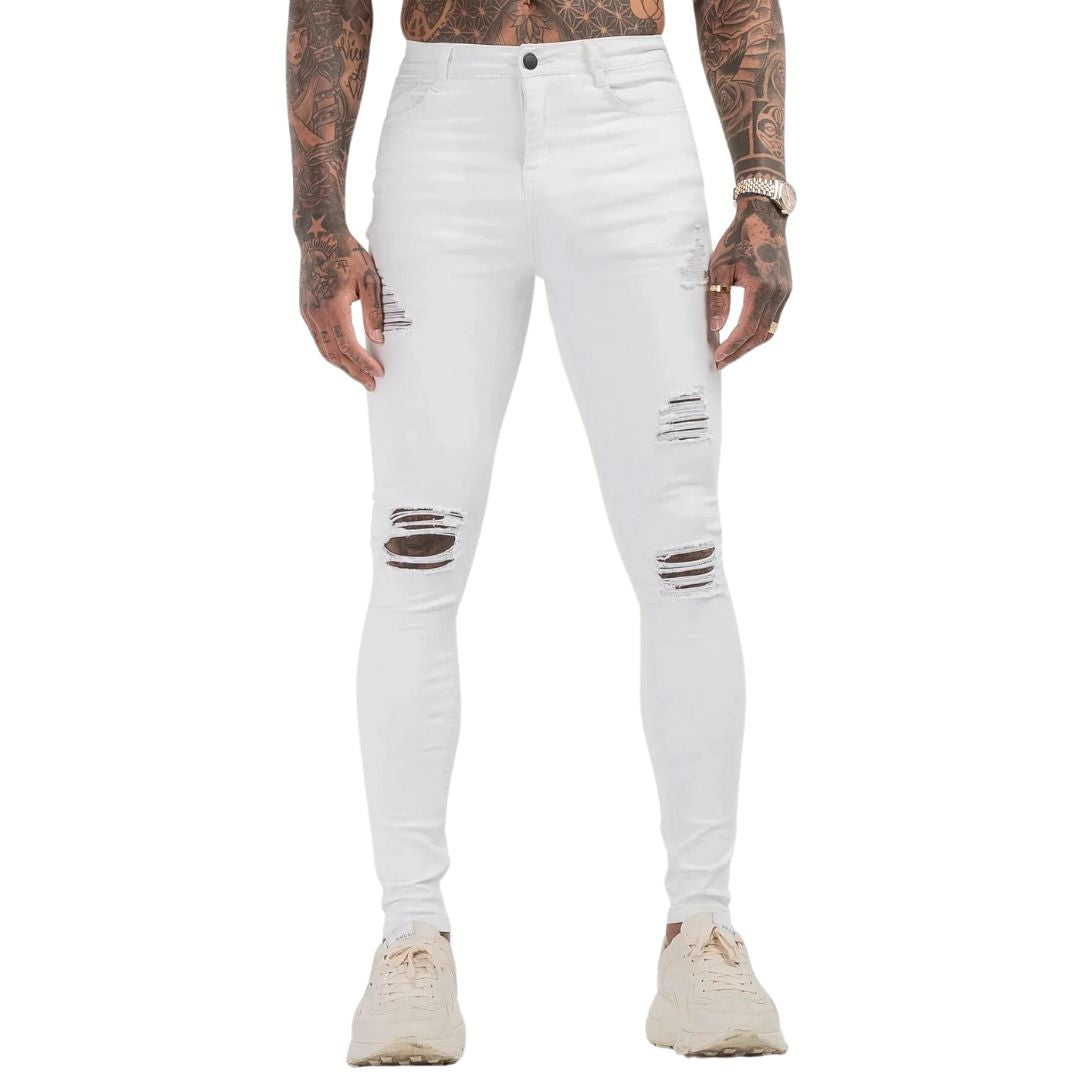 Men's Ripped Skinny Jeans | Trendy & Comfortable 1