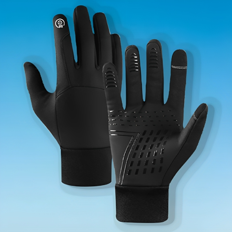 Men's Waterproof Thermal Gloves - Warm Touchscreen Winter Gloves for Outdoor Use 0