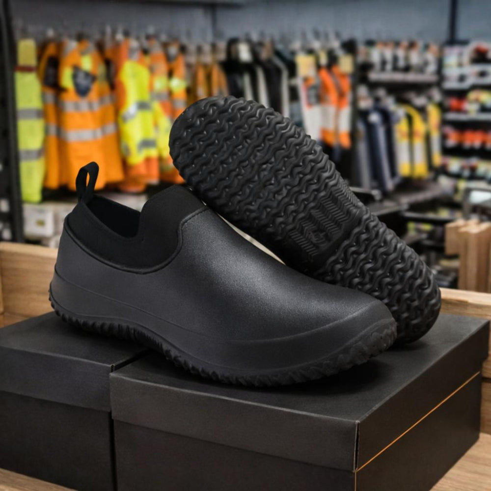 Men's Work Shoes Slip Design Non Slip Safety Footwear 2