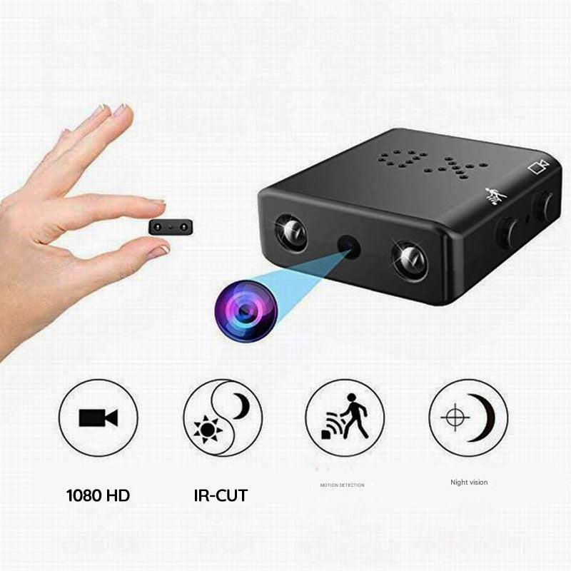 Mini caméra HD – Enregistrement compact 1080P, activation par mouvement et mode nuit