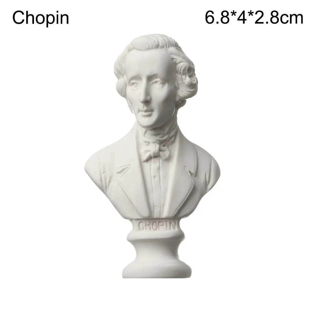 Mini-Gipsbüste 5-7 cm – Odyssee-Büste als Dekorationsgeschenk 25