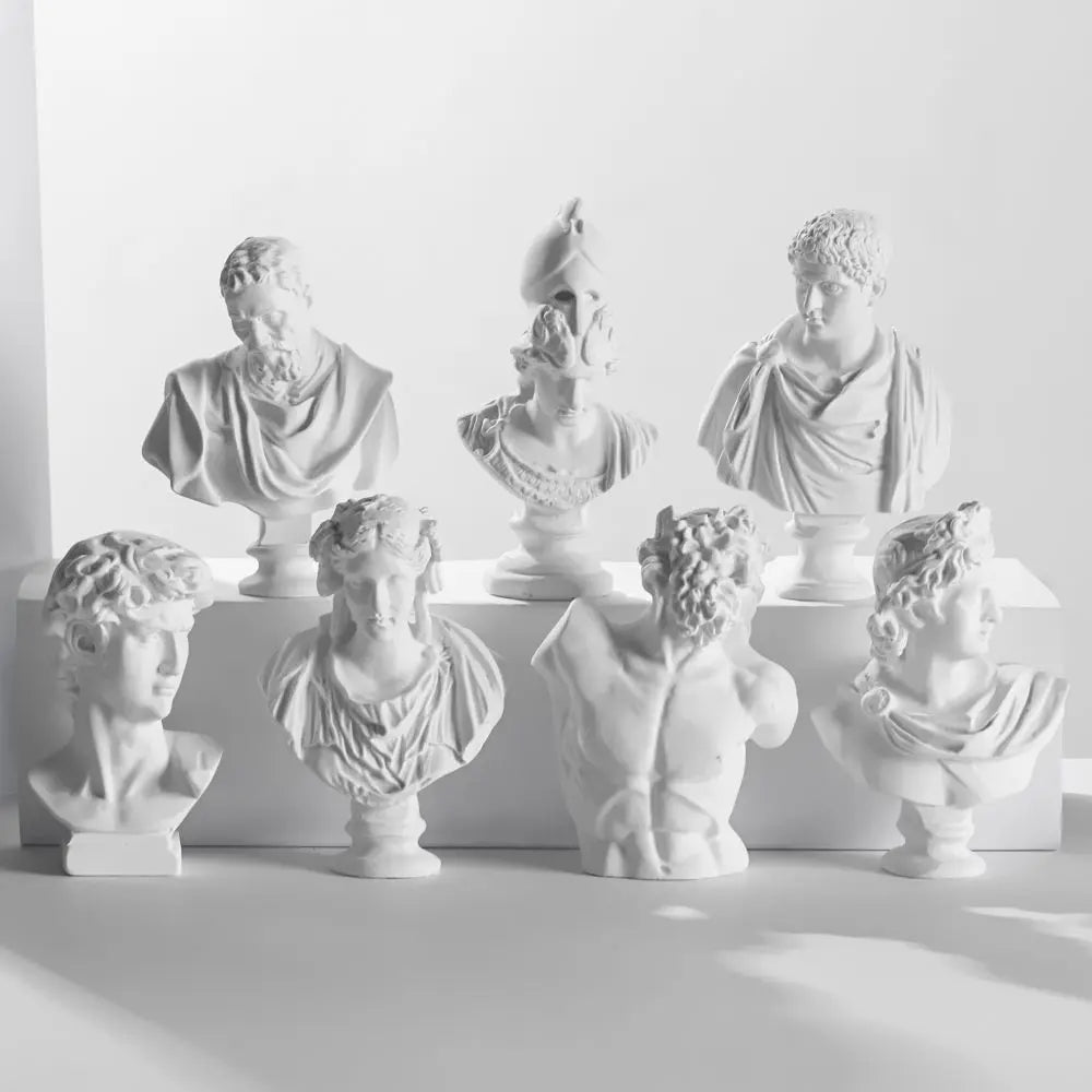Miniatur-Büste aus Kunstharz – Odyssee-Büste als Dekorationsgeschenk 3