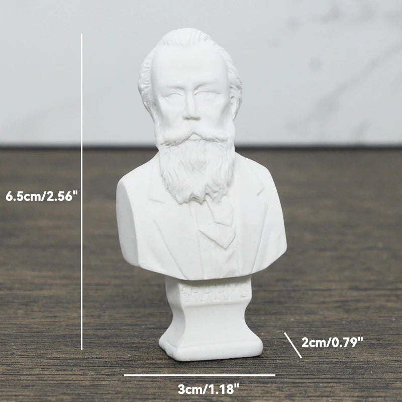 Miniaturbüste der griechischen Mythologie – Hermes-Büste als Dekorationsgeschenk 24