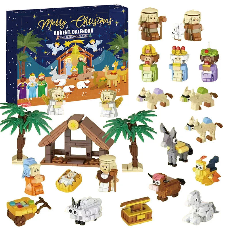 Nativity advent calendar