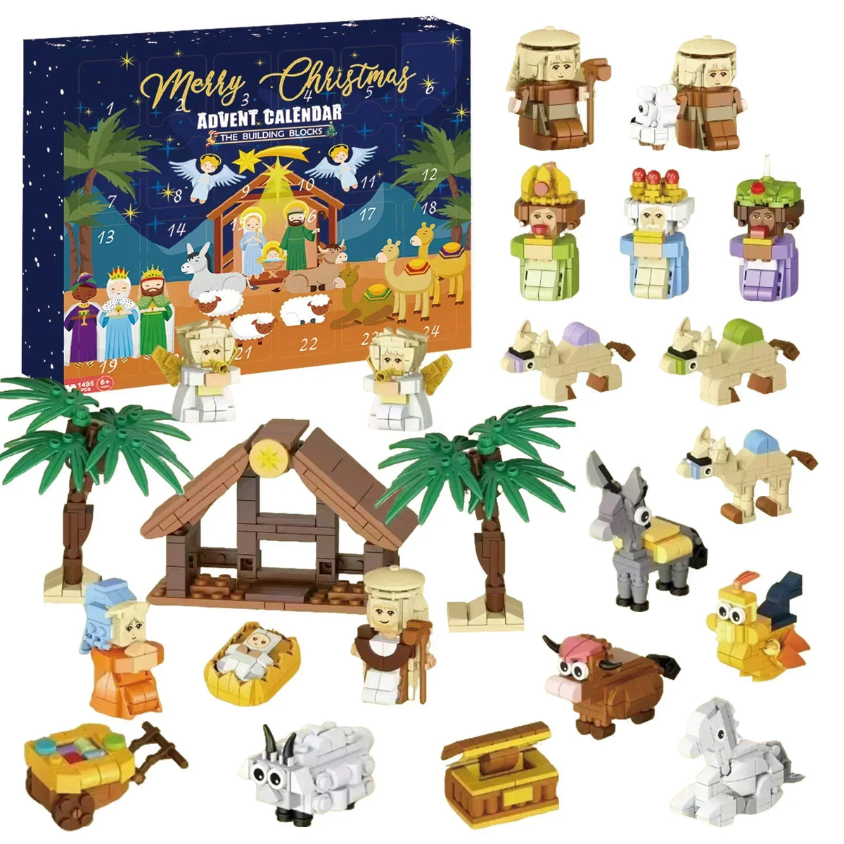 Nativity advent calendar