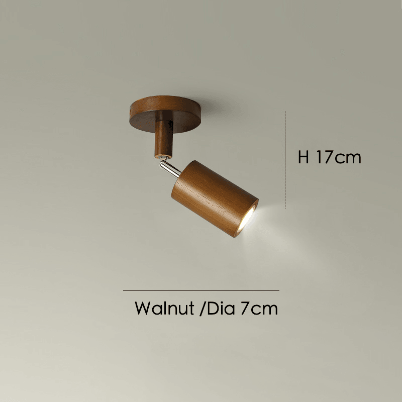 Minimalistische Houten Plafondlamp met Modulair Design 8
