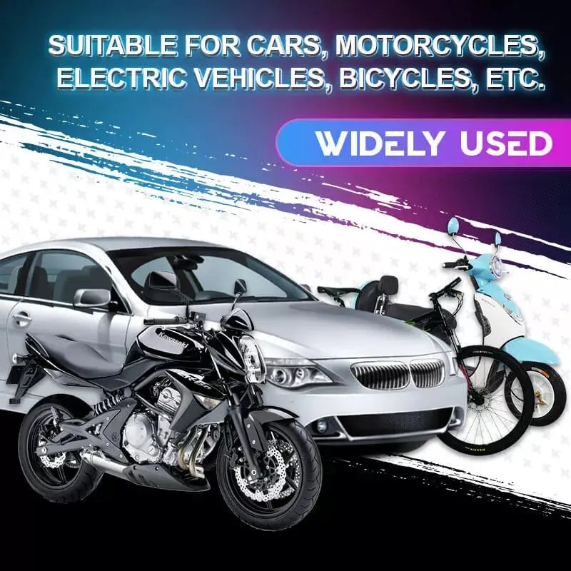 Motion-Activated LED Bike Valve Lights for Enhanced Safety Visibility, Set of 2 7