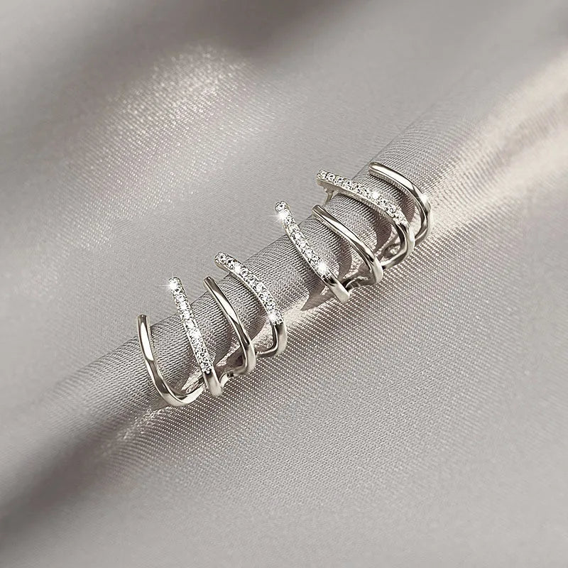 Niki | Women’s Twist Earrings | Lightweight Statement Jewelry | Hypoallergenic Finish 8
