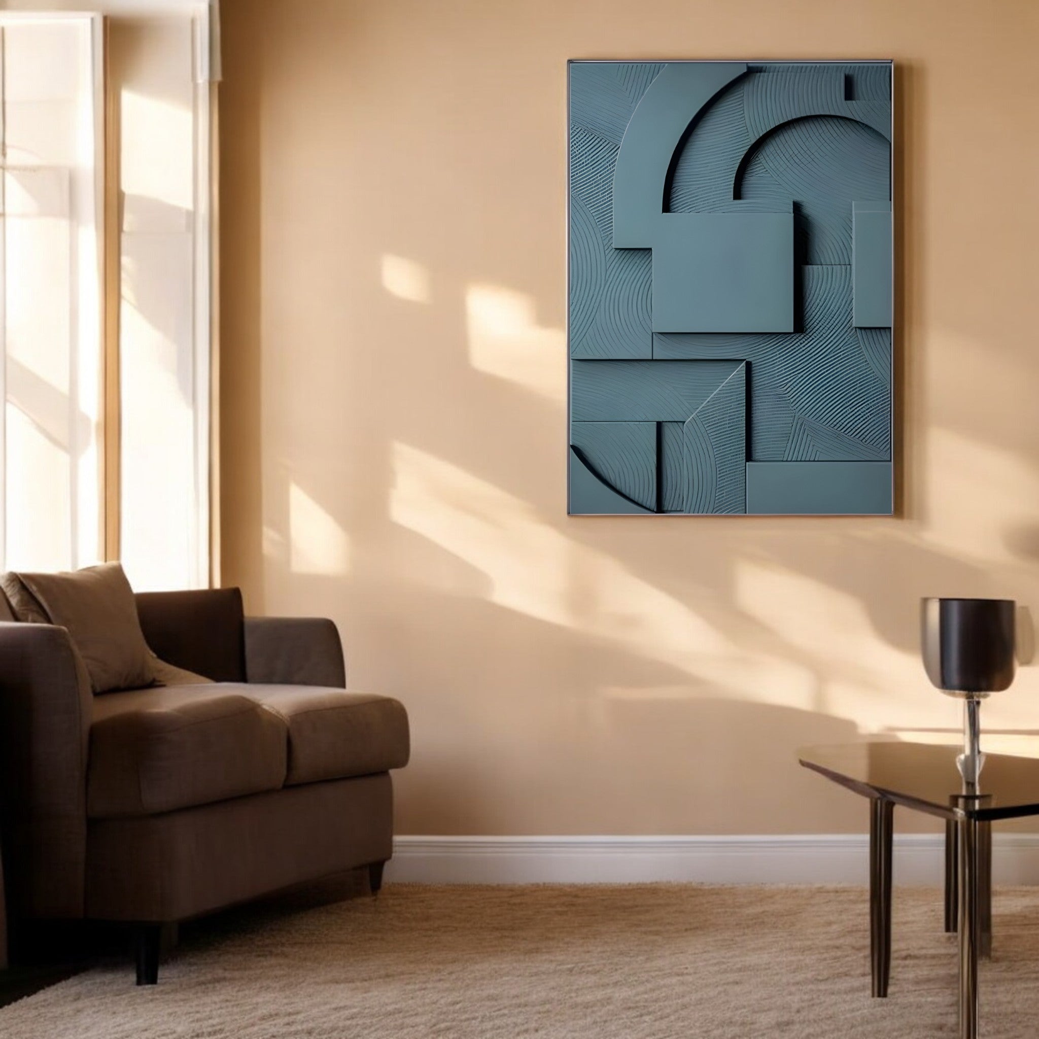 Abstract Art Poster – Modern Canvas Print with Minimalist Decorative Design
