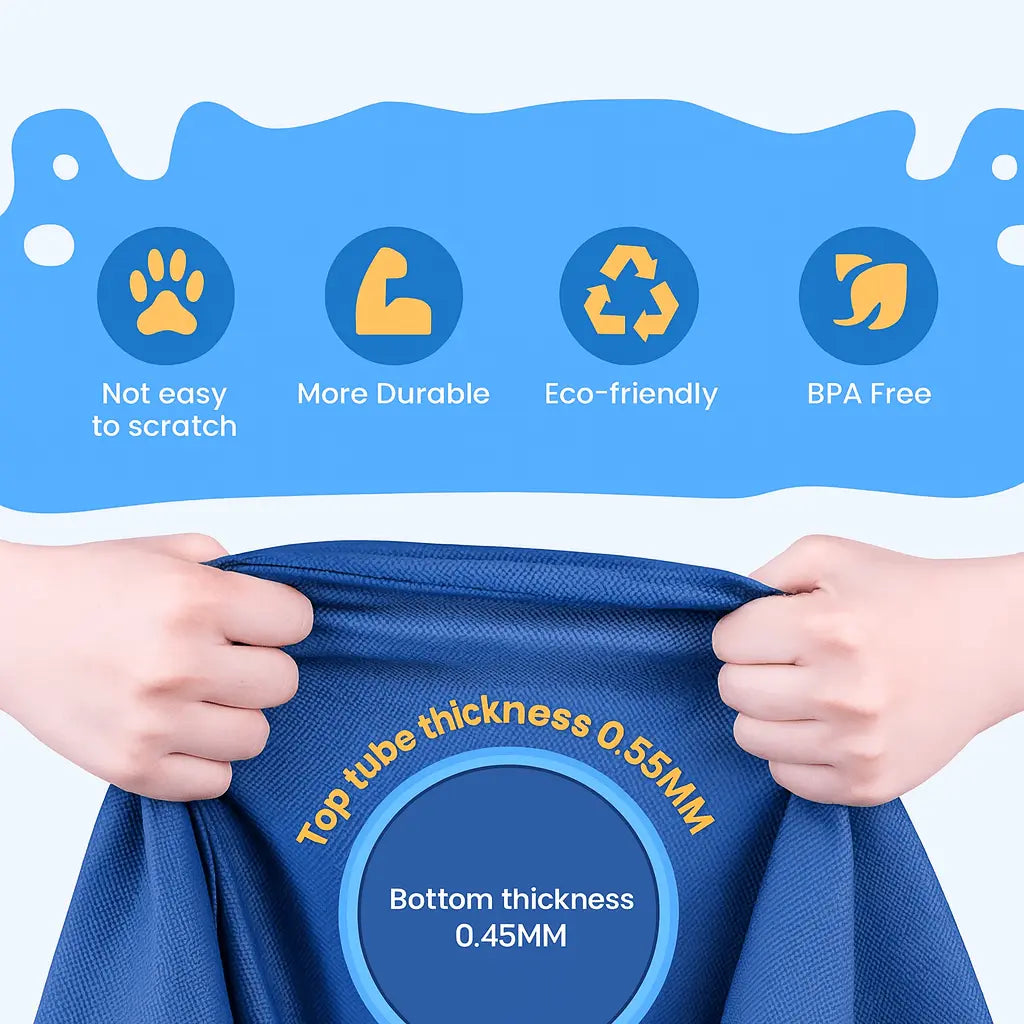 Outdoor Dog Splash Pad – Durable Bite-Resistant, Non-Slip Surface for Active Play 5