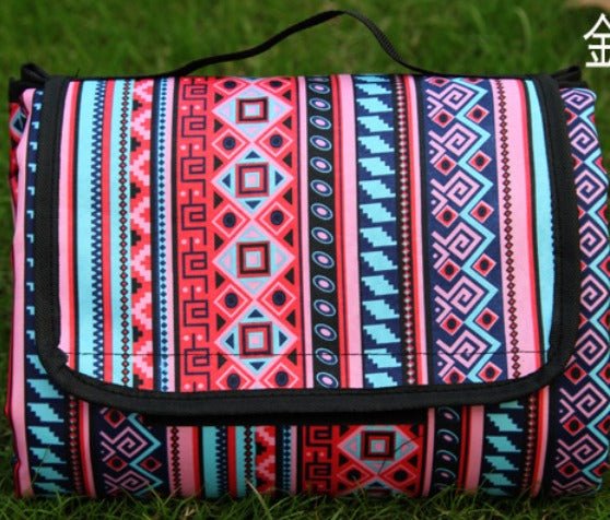 Outdoor deken – Waterdichte picknickdeken met etnisch design voor kamperen en uitstapjes. 15