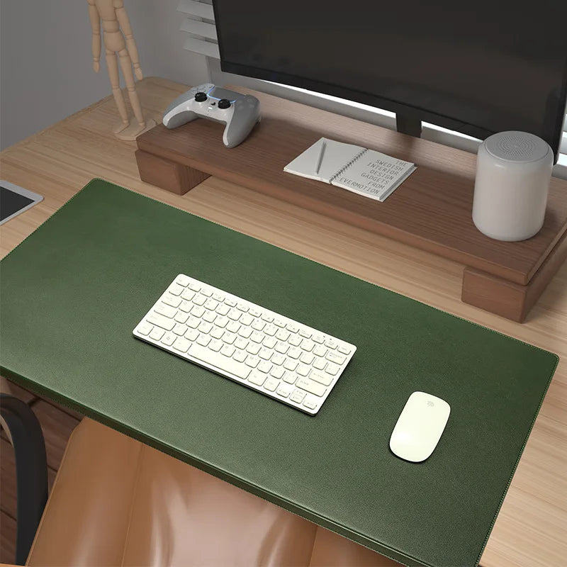 PU-Leather Desk Mat with Non-Slip Surface, Wrist and Elbow Support – Ergonomic Desk Pad for Office and Gaming 4