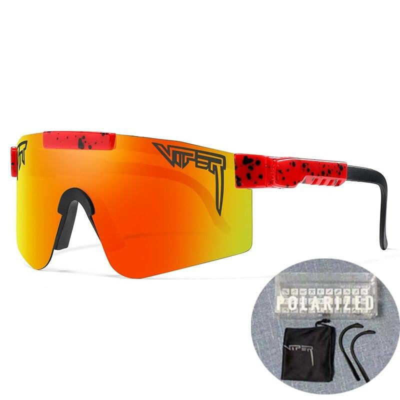 Performance Sport Sunglasses with UV400 Polarized Lenses for Outdoor Activities 25
