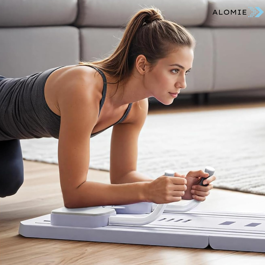 Trainer de résistance Pilates – bande élastique d’entraînement à domicile pour exercices équilibrés du tronc