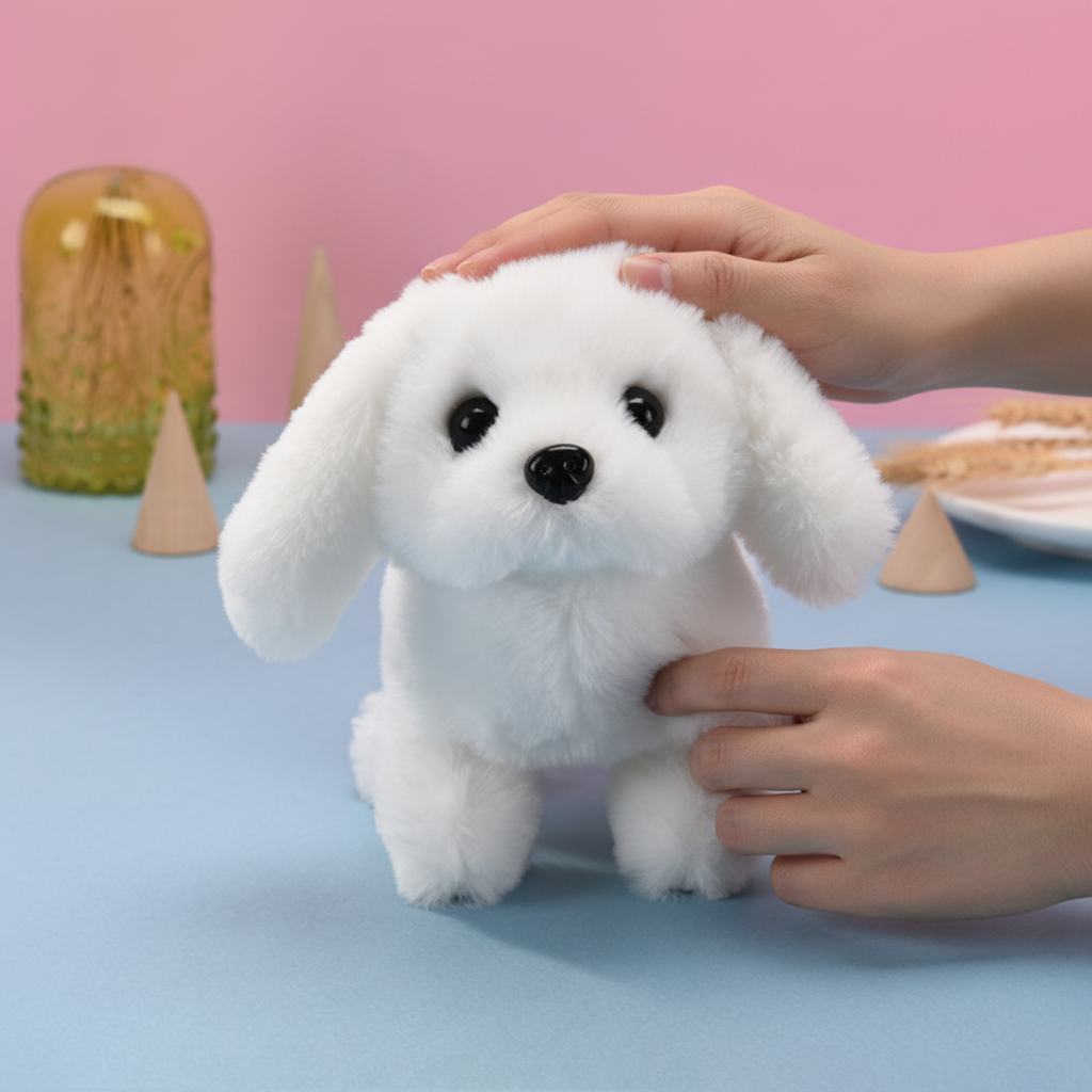Plush Toy Interactive Puppy Walking Barking Soft Dog 1