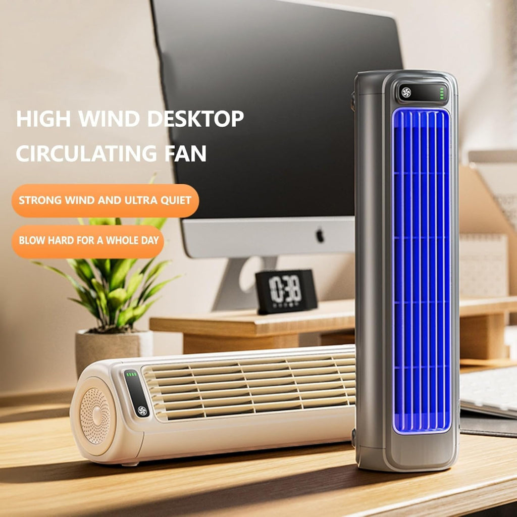 Portable Air Conditioner Bladeless USB Tower Fan Cooler 1