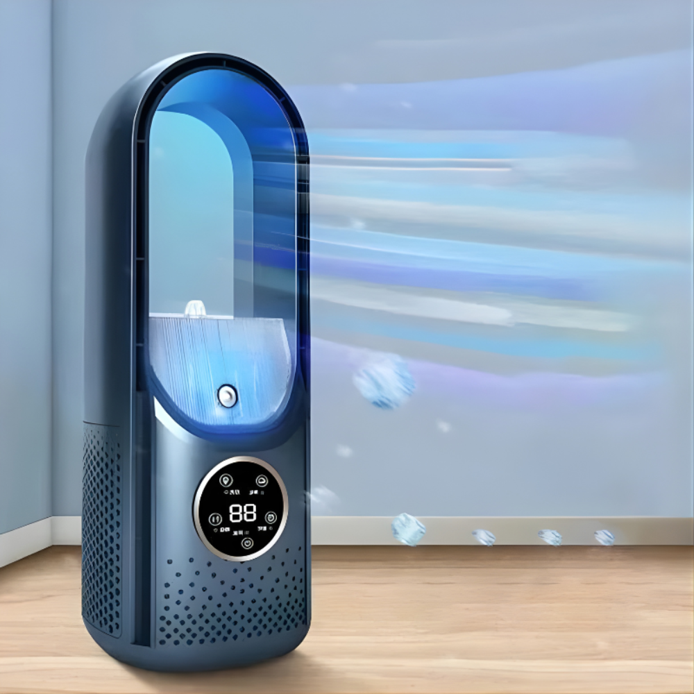 Portable Air Conditioner Quiet Compact Bladeless Cooling 6
