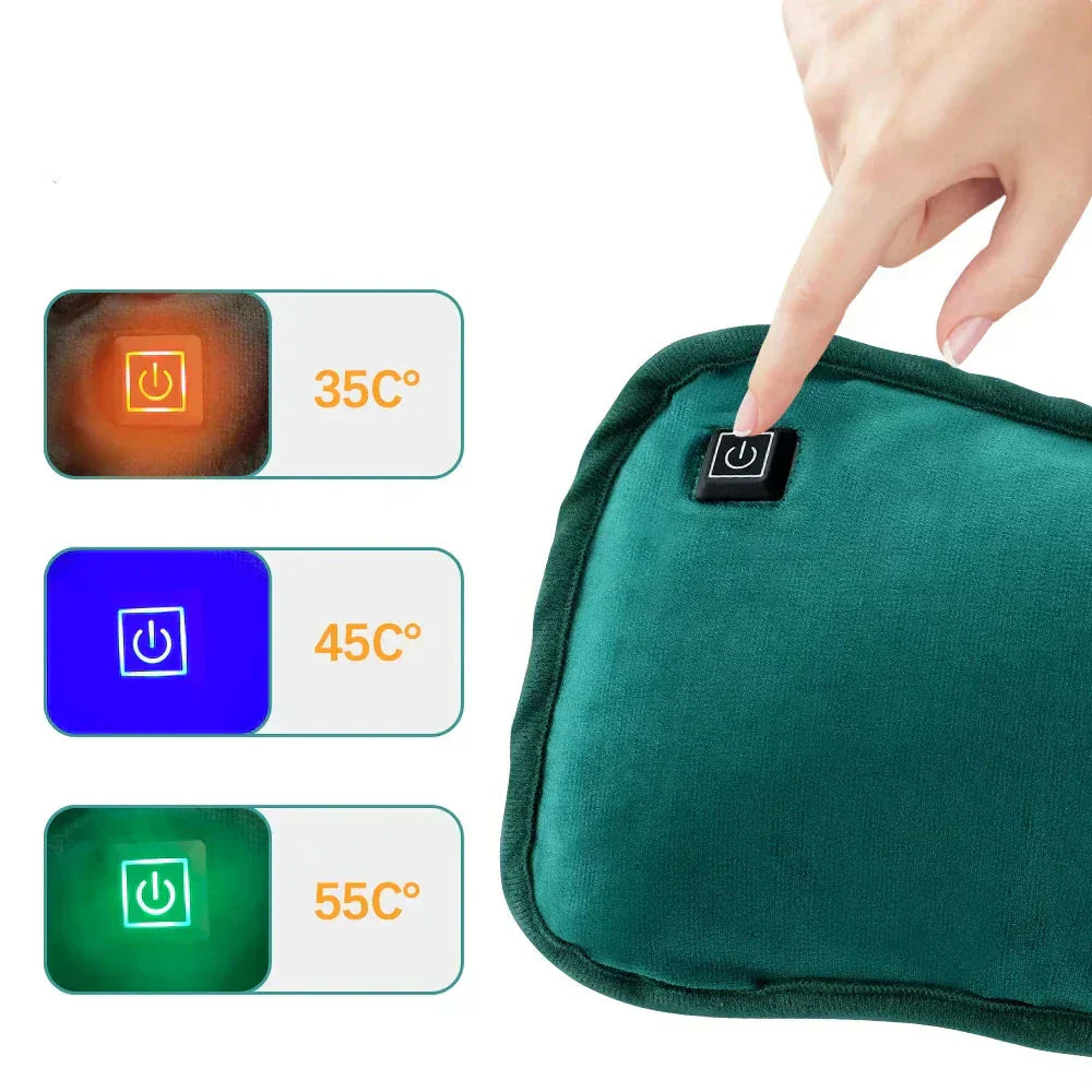Portable Graphene Heating Pad for Cramps - Electric Heat Pack with 3 Settings 3