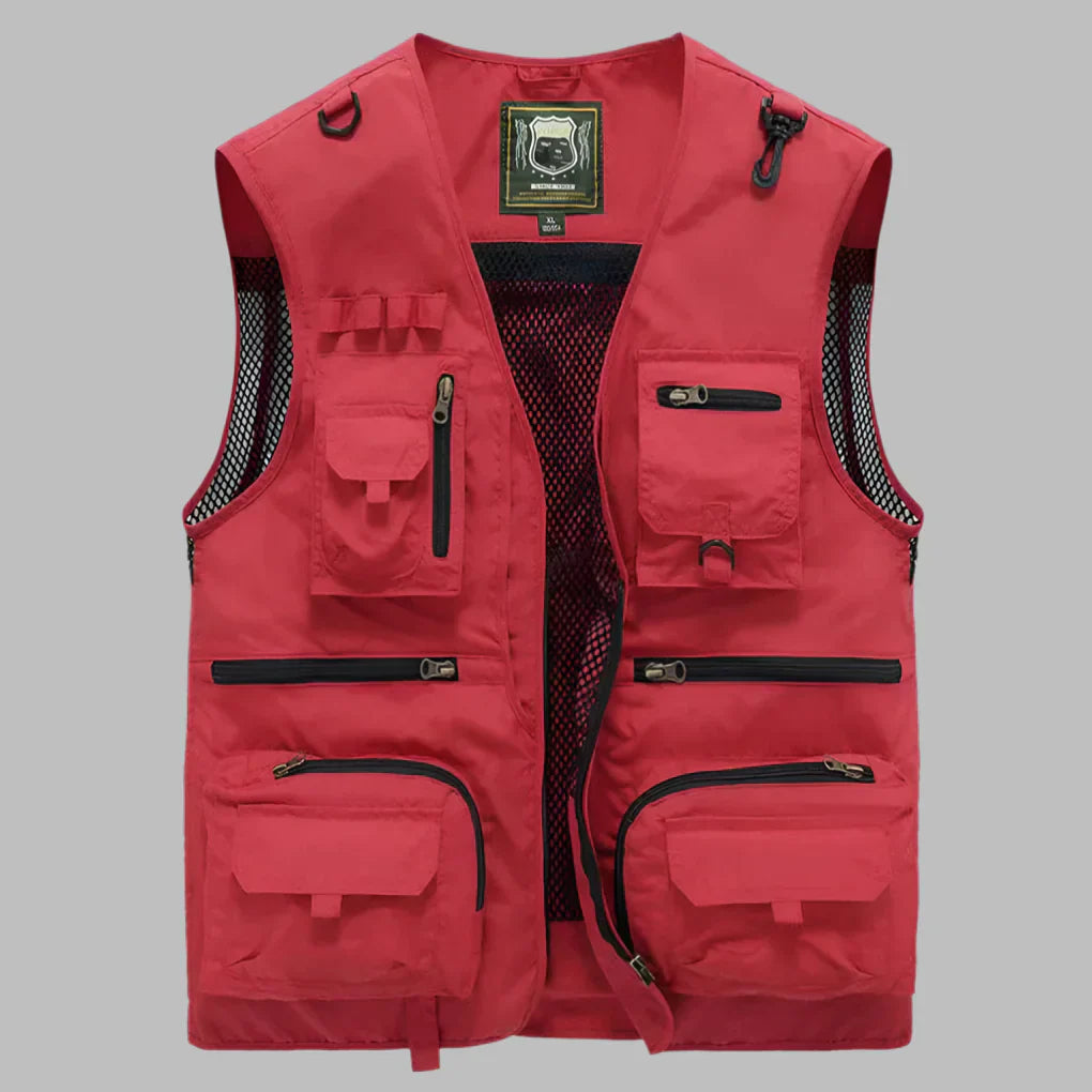 Practical Multi-Pocket Vest for Travel & Daily Wear 0