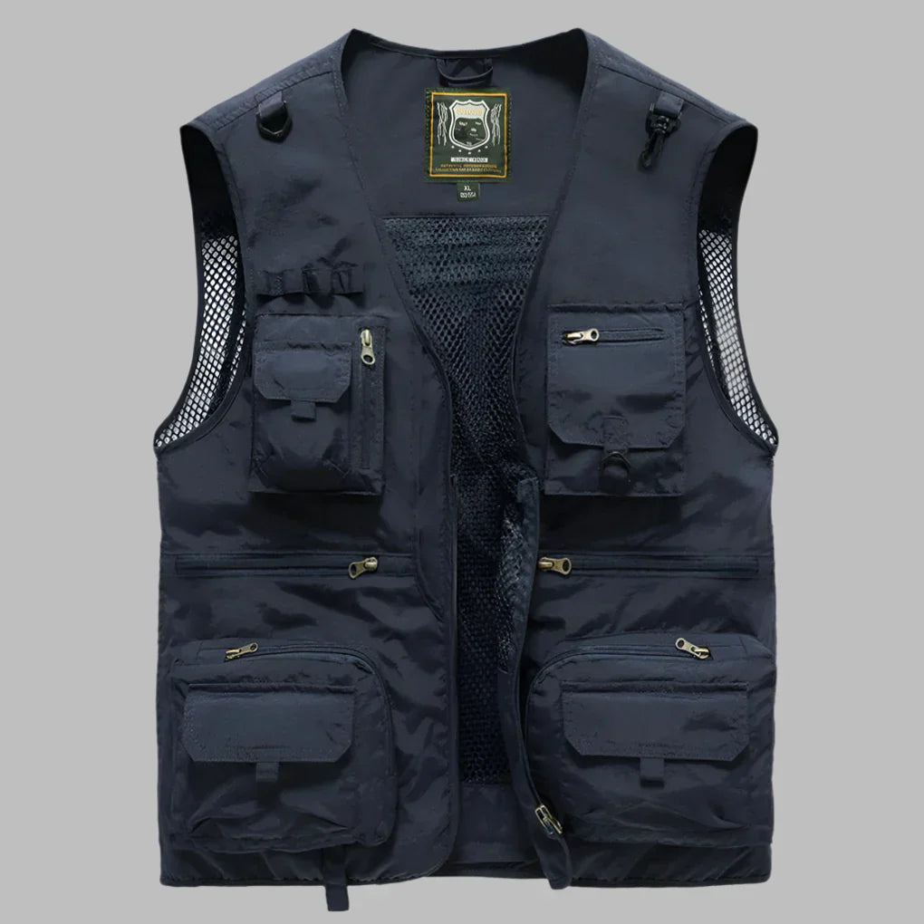 Practical Multi-Pocket Vest for Travel & Daily Wear 4