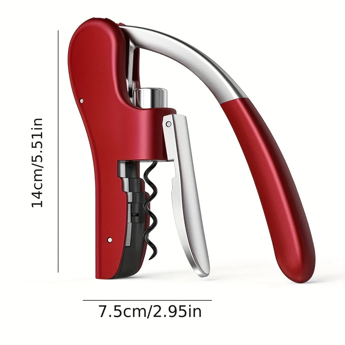 Lever corkscrew