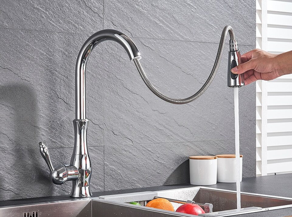 Pull-Out Kitchen Tap - FlexFlow 4