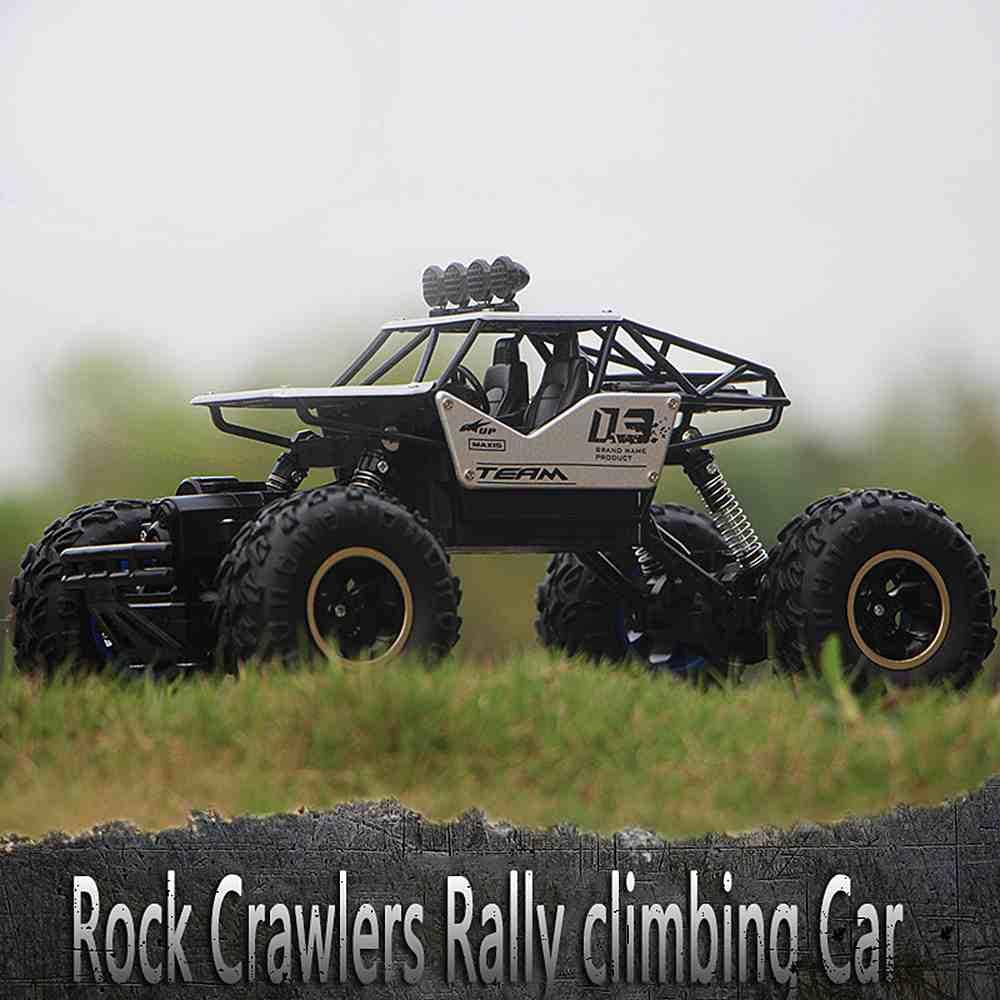 4WD-monstertruck met afstandsbediening, krachtige offroadprestaties en duurzame legeringconstructie