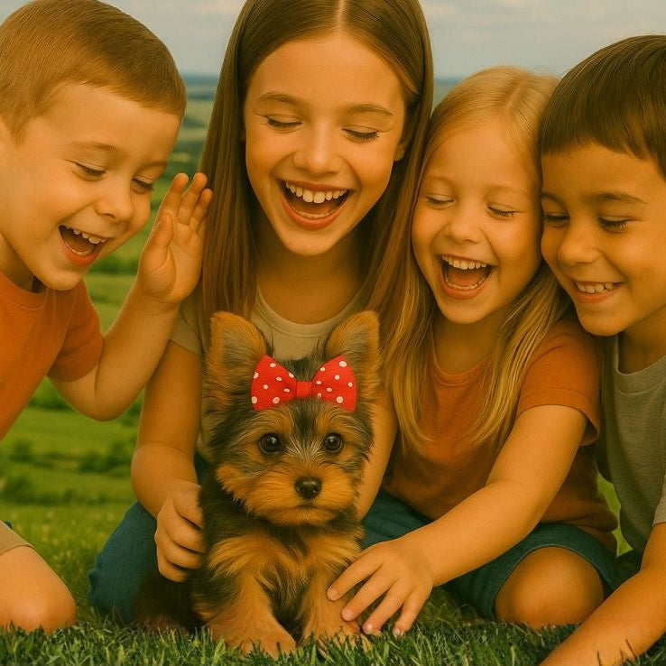 Realistic Interactive Yorkshire Terrier Robot Puppy – Walking & Barking Electronic Pet Toy 6