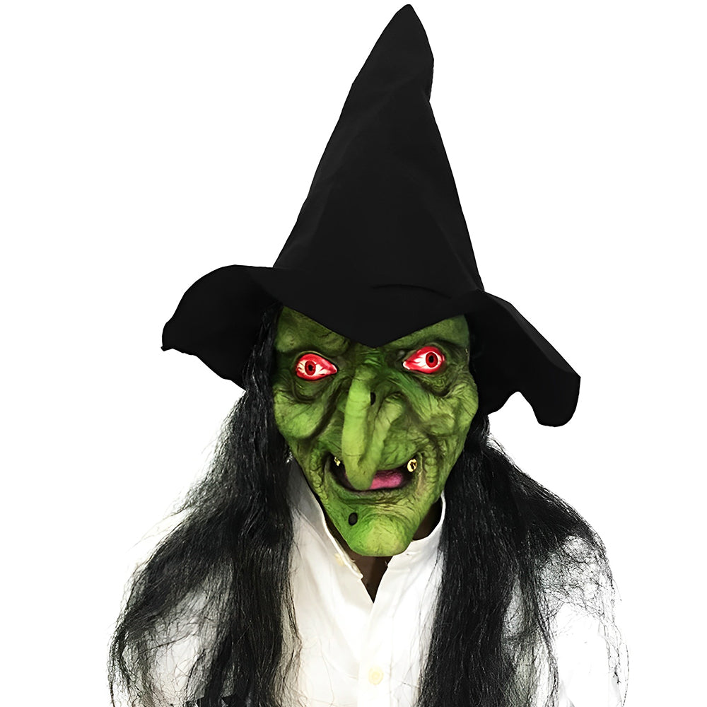 Realistische Latex Karaktermasker Volledig Hoofdmasker met Haren voor Halloween Cosplay Theater Feest | Sansoti 11
