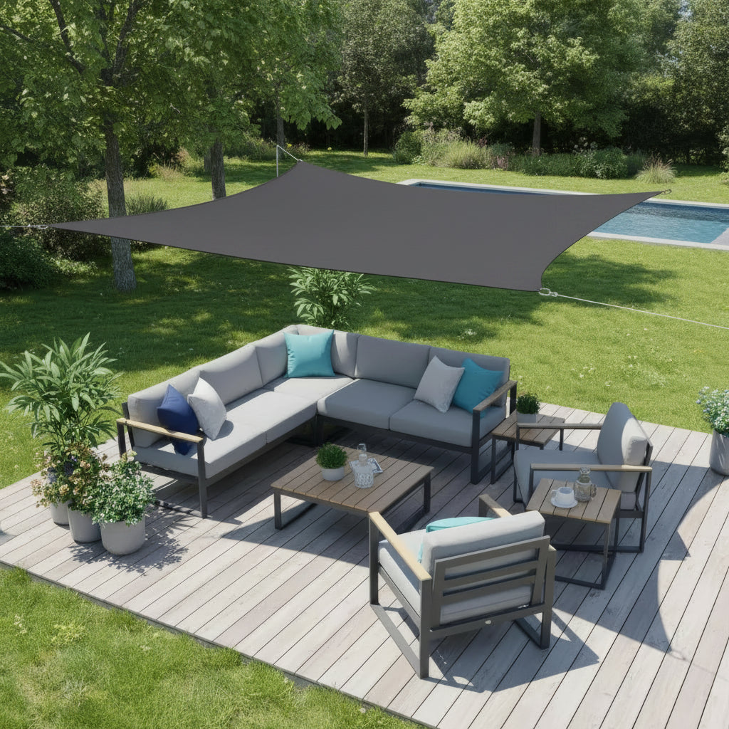 Rico – Waterdichte rechthoekige zonnescherm voor terras en balkon 2