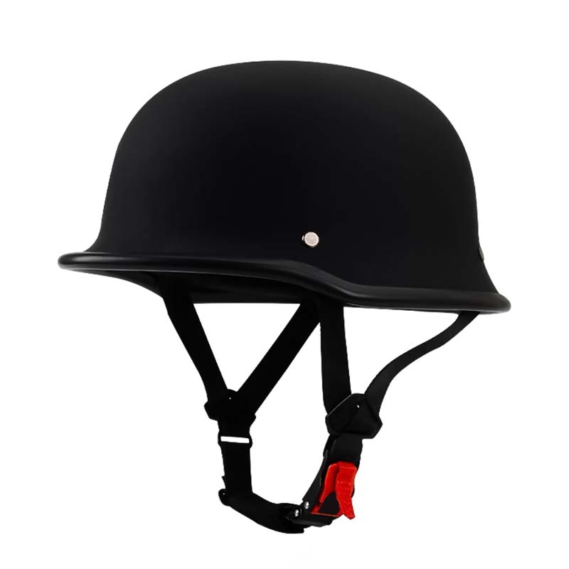 RidgeBolt Vintage Half-Face Helmet ECE DOT Certified 2