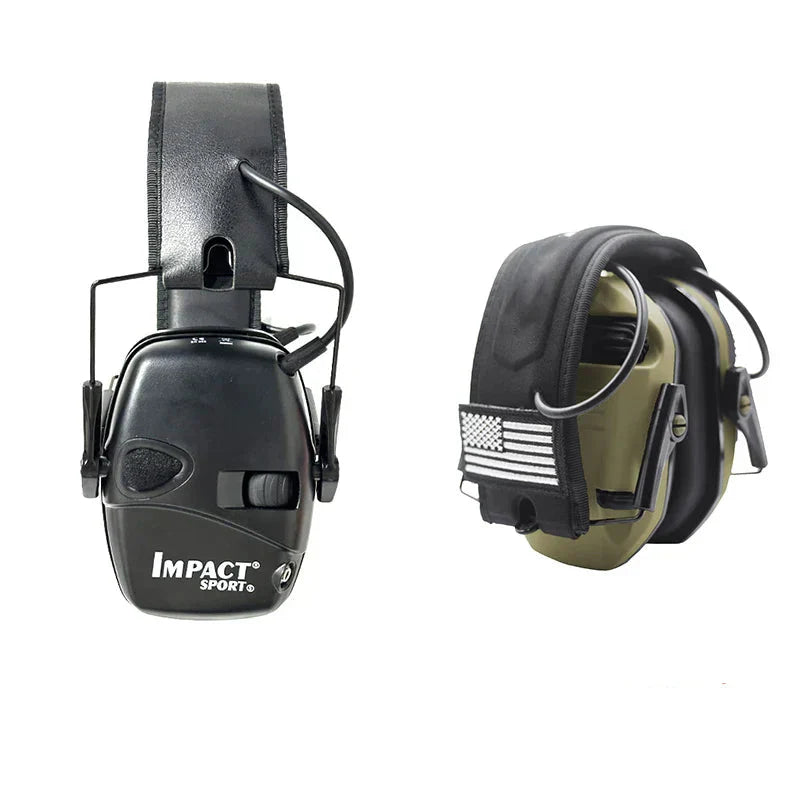 Protection auditive électronique – Réduction du bruit de 23 dB avec microphones doubles et volume réglable