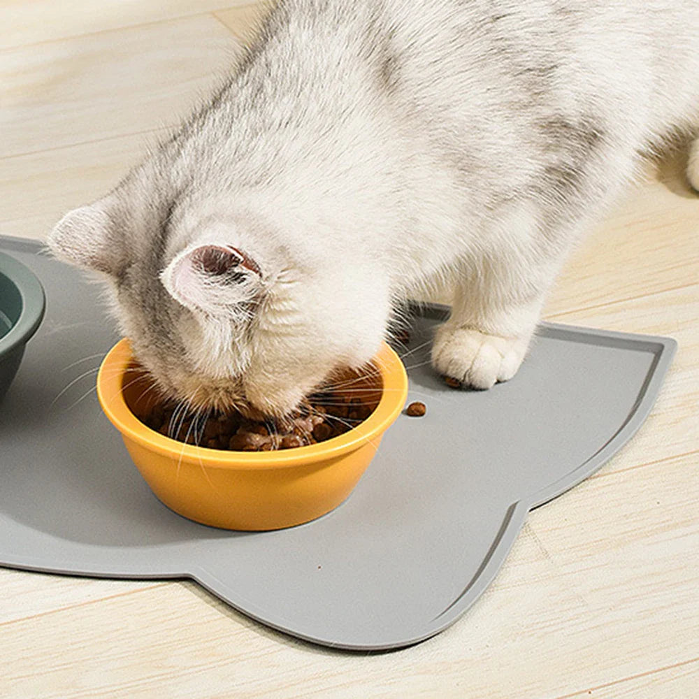 Tapis d'alimentation pour animaux – Nappe étanche et antidérapante pour des zones de repas propres et ordonnées