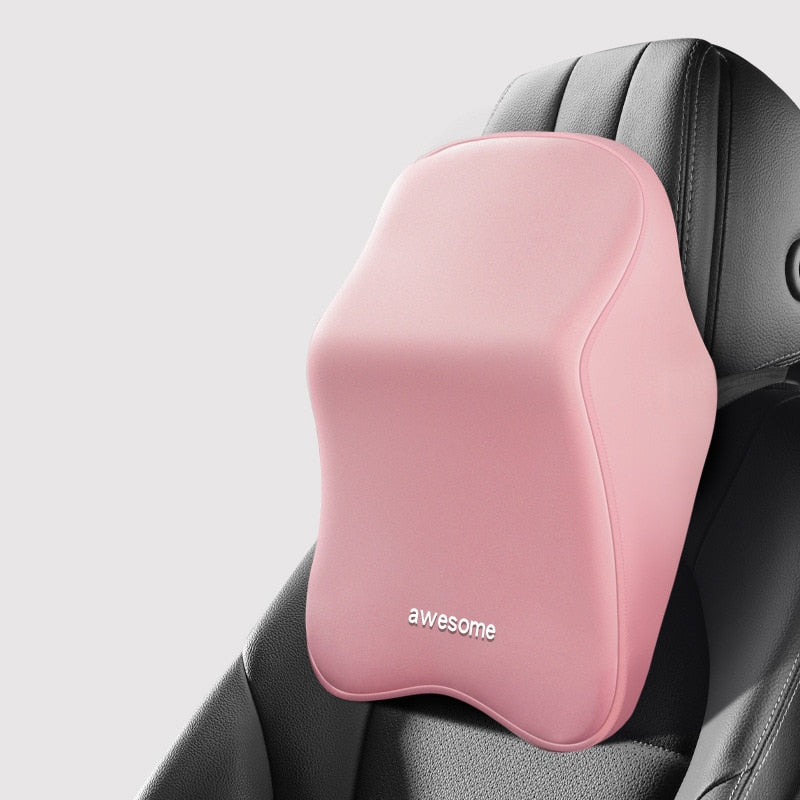 Memory Foam Car Seat Cushion – Ergonomic Neck & Back Support for Extra Comfort