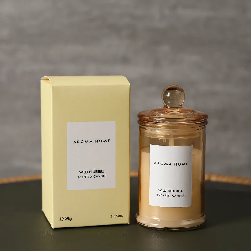 Lysoura – Duftlys i Glas med Sojavoks & Vintage Design til Afslapning og Aromaterapi