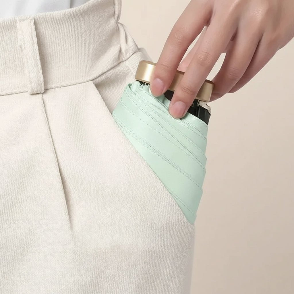 SKYPOCKET – Ultracompact mini-zonnescherm met UV- en regenbescherming 5