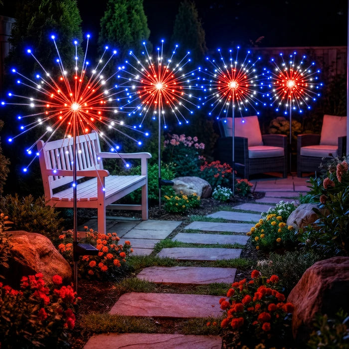 Starburst Garden Stake Light – Twinkling Pathway Light in Multi-Packs