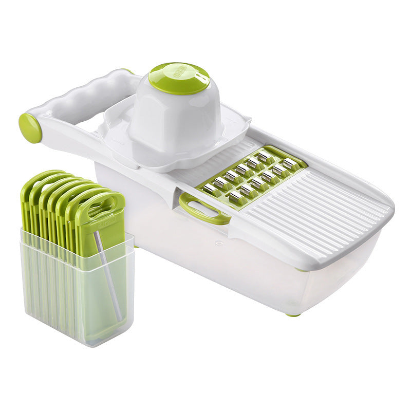 Safe Mandoline Vegetable Slicer — 30+ Cuts, Julienne & Dice 15