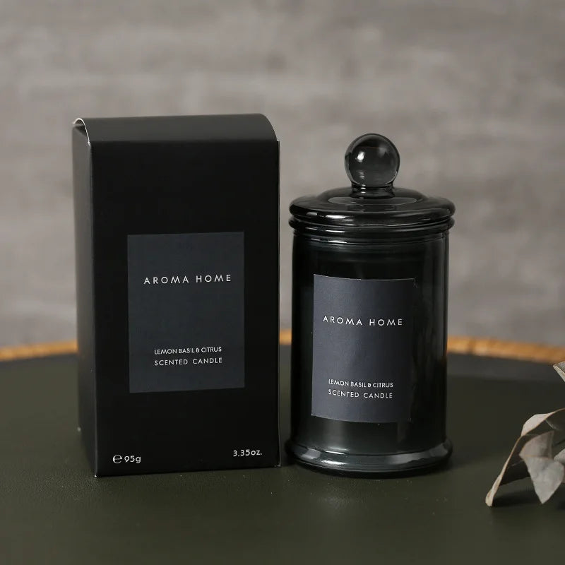 Lysoura – Duftlys i Glas med Sojavoks & Vintage Design til Afslapning og Aromaterapi